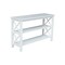 International Concepts Rectangle Hampton Console Table, 48 W, 16 L, 30 in H, Wood, White OT08-70S - alternate 4